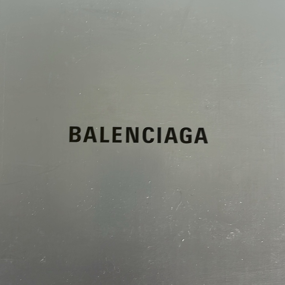 Balenciaga Women’s Tyrex Red and Gray Sneakers - Picture 10 of 14
